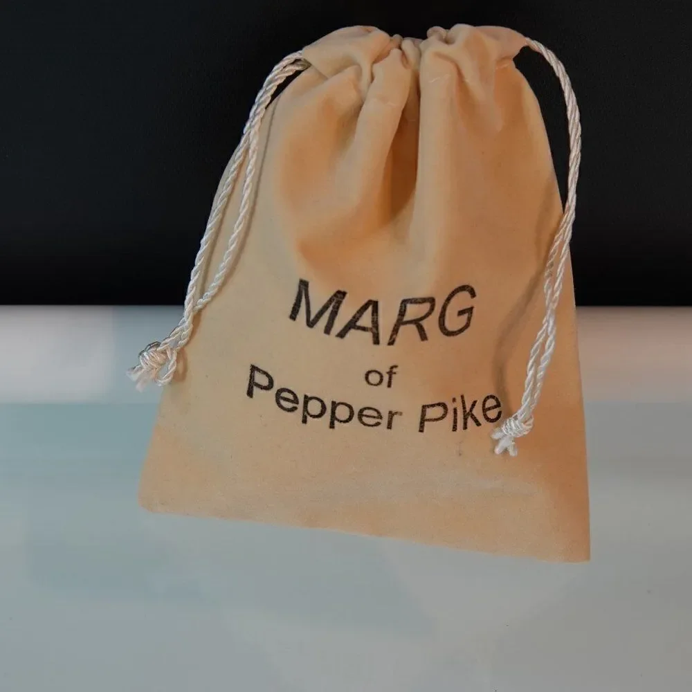 Vintage MARG Of Pepper Pike Jewelry Pouch